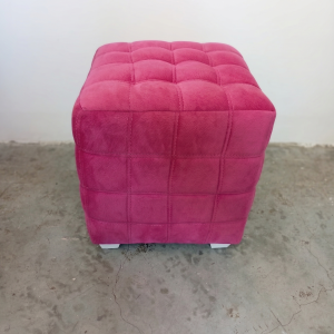 PUFF CUADRADO FUCSIA