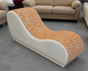 ASIENTO CURVO BLANCO LEOPARDO